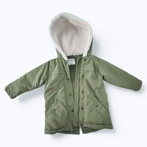 Old Navy Olive Hooded Parka